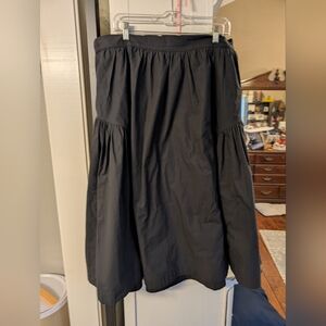 By Anthropologie Drop-Waist Midi Skirt - XL